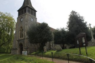 photo of St Nicholas' Church burial ground